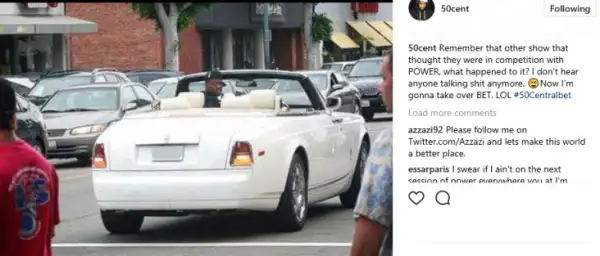 Rapper 50 Cents Throws Shade At Empire Again